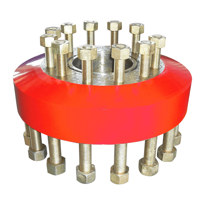 Double studded flange