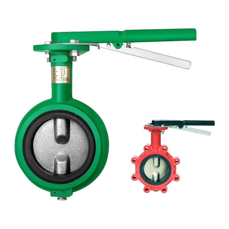 NE-C LUG TYPE BUTTERFLY VALVE